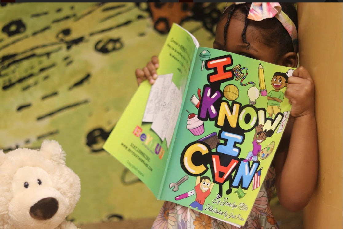 "I Know I Can" Children's Motivational Coloring Book